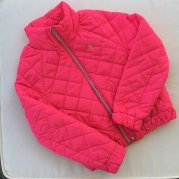NWOT Polo Ralph Lauren Pink Quilted Jacket.